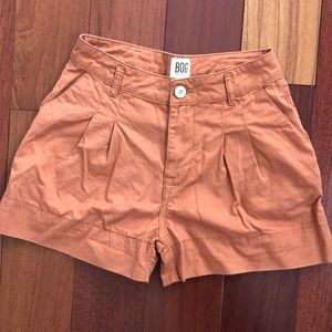 BDG burnt orange shorts size 24.